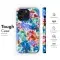 Digital Watercolor Hand Painted Tie Dye Batik Flowers Phone Case iPhone Samsung Cover Pixel 3820 - Image 6