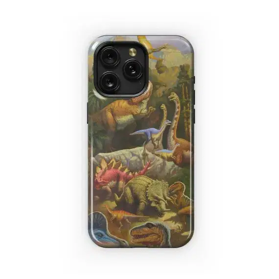 Dinosaur Phone Case iPhone Samsung Cover Pixel 1704 - Image 1