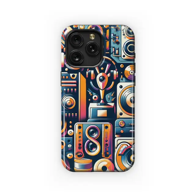 Dj's Elements Flat Phone Case iPhone Samsung Cover Pixel 3423