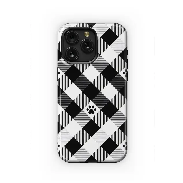 Dog Paw Pattern Illustration Phone Case iPhone Samsung Cover Pixel 2185