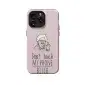 Don't touch my phone Bitch, Middle Finger Grandma, Funny Quote Phone Case iPhone Samsung Pixel & More 319 - Image 1