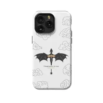 Dragon Fourth Wing Acotar Phone Case iPhone Samsung Cover Pixel 1227 - Image 1