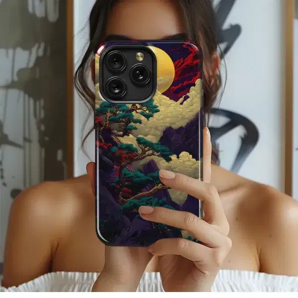 Dragon vs Tiger Clash Phone Case iPhone Samsung Cover Pixel 5571 - Image 1