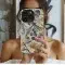 Dragonfly Botanical Silk Scarf Phone Case iPhone Samsung Cover Pixel 3291 - Image 2