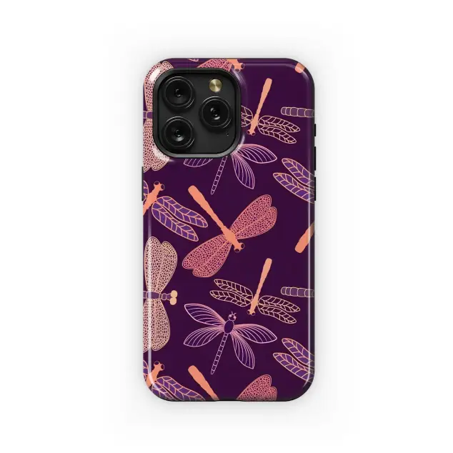 Dragonfly Dream Pattern Phone Case iPhone Samsung Cover Pixel 5211