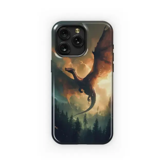 Dragons Fiery Flight Phone Case iPhone Samsung Cover Pixel 4819