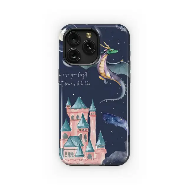 Dreamscape Dragon Castle Phone Case iPhone Samsung Cover Pixel 5000