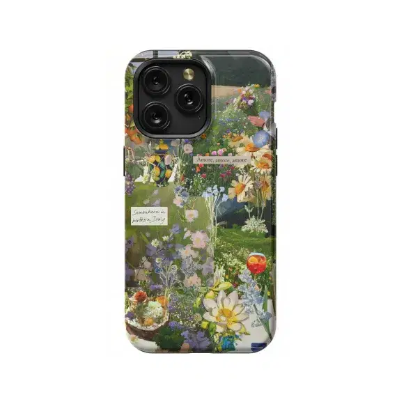 Dreamy Garden Flower Phone Case iPhone Samsung Pixel & More - Image 1