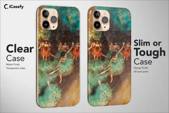 Edgar Degas Phone Case Aesthetic Famous Painting Cover - Image 1
