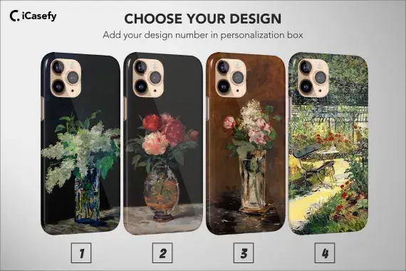 Edouard Manet Phone Case Aesthetic Art Impressionism Cover - Image 1