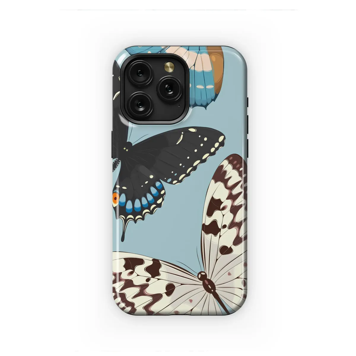 Elegant Butterfly Medley Art Illustration Phone Case iPhone Samsung Cover Pixel 7853 - Image 1