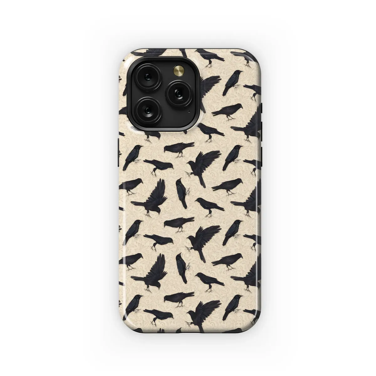 Elegant Crow Pattern
 Phone Case iPhone Samsung Cover Pixel 6049 - Image 1