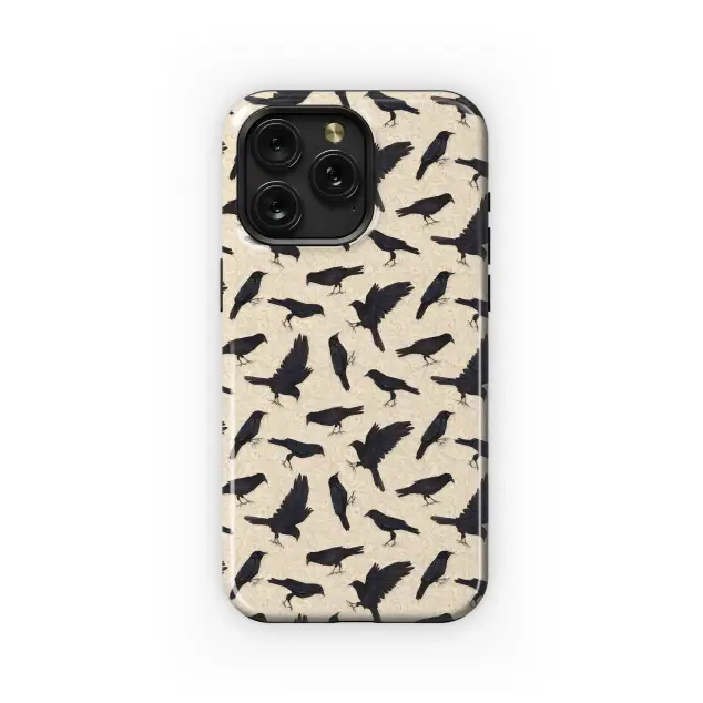 Elegant Crow Pattern
 Phone Case iPhone Samsung Cover Pixel 6049