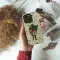 Elegant Floral Black Cat Print Phone Case iPhone Samsung Cover Pixel 5446 - Image 4