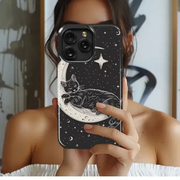 Elegant White Lilies Pattern Phone Case iPhone Samsung Cover Pixel 5241 - Image 1
