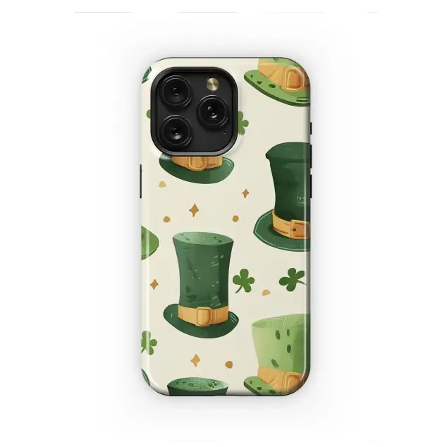 Emerald Isle Top Hat Parade Phone Case iPhone Samsung Cover Pixel 7804