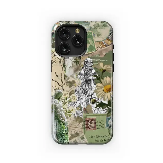 Enchanted Cottagecore Collage Phone Case iPhone Samsung Cover Pixel 5004