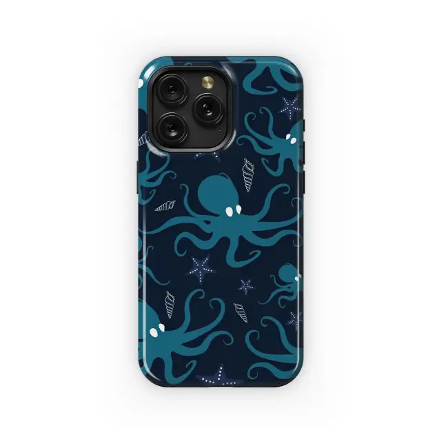 Enchanted Deep Sea Dance Pattern Phone Case iPhone Samsung Cover Pixel 7526