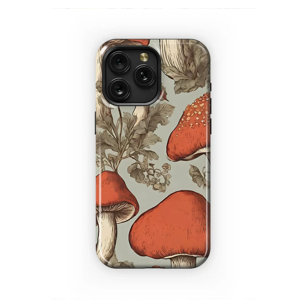 Enchanted Forest Fungi & Flora Phone Case iPhone Samsung Cover Pixel 7390 - Image 1