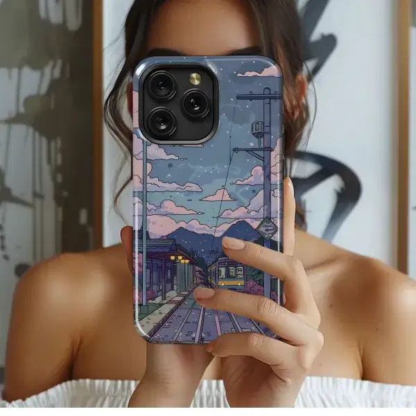 Enchanted Forest Ghost
 Phone Case iPhone Samsung Cover Pixel 5503 - Image 1