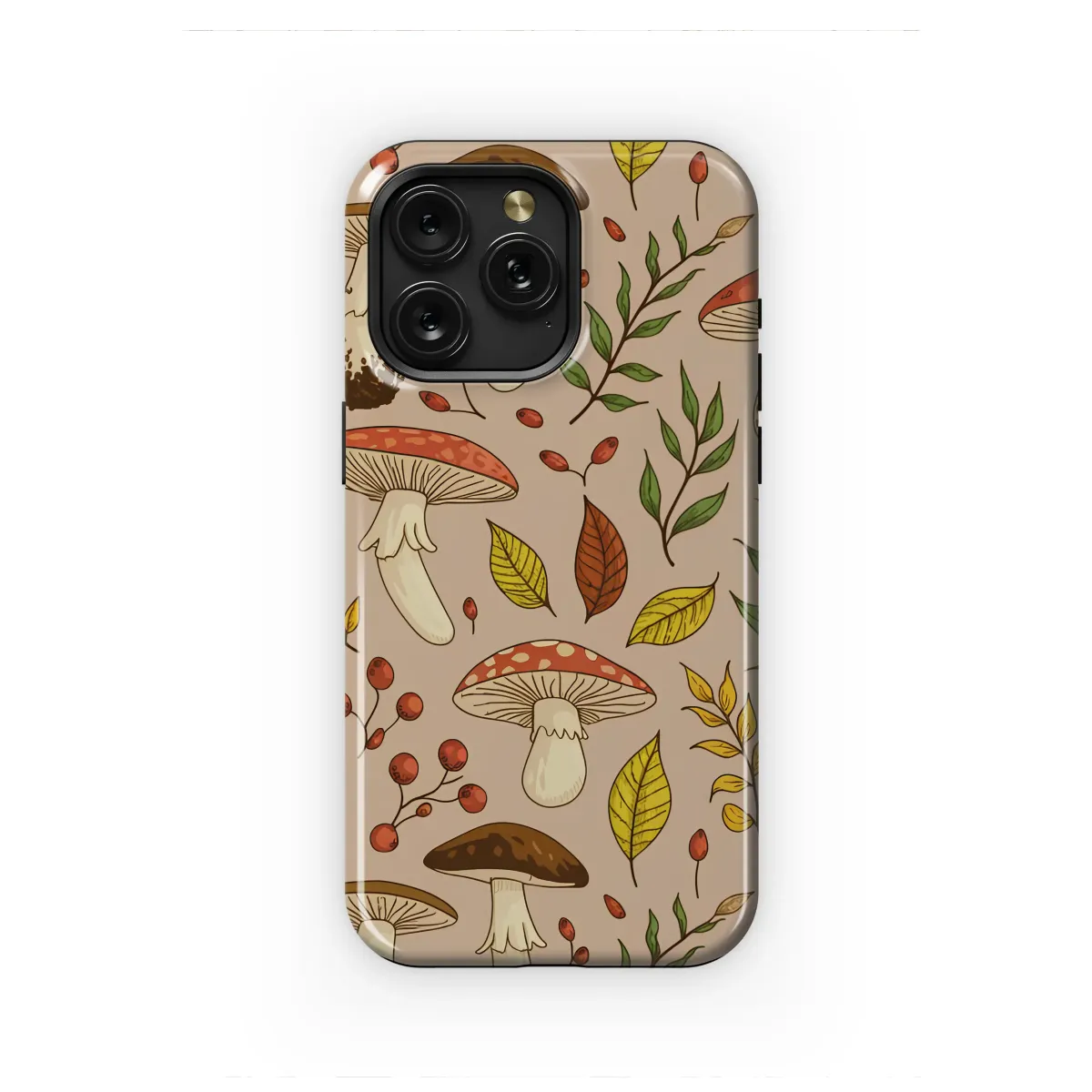 Enchanted Forest Mushroom & Berry Art Phone Case iPhone Samsung Cover Pixel 7386 - Image 1