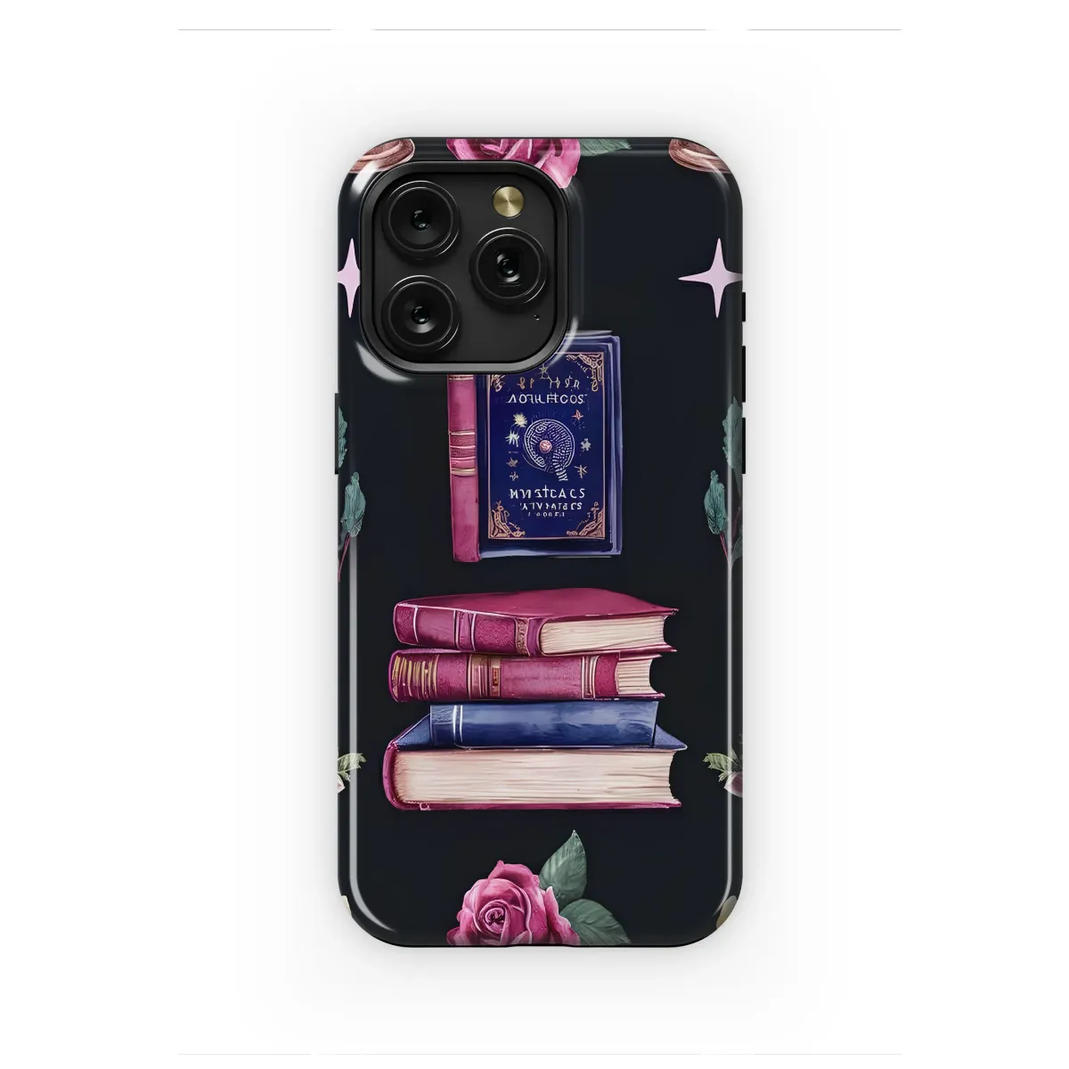 Enchanted Grimoire & Midnight Roses Phone Case iPhone Samsung Cover Pixel 6967 - Image 1