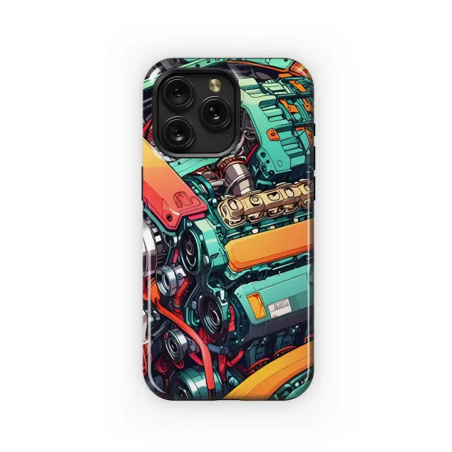 Engine Art Blast
 Phone Case iPhone Samsung Cover Pixel 4098