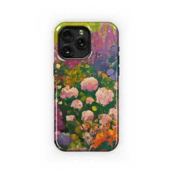 English Floral Phone Case iPhone Samsung Cover Pixel 3138 - Image 1