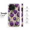 Engraved Purple Tulip Art Vintage Botanical Garden Design Phone Case Cover for iPhone 17 Pro Max 16 15 13 Samsung S26 S25 Pixel 10077 - Image 6