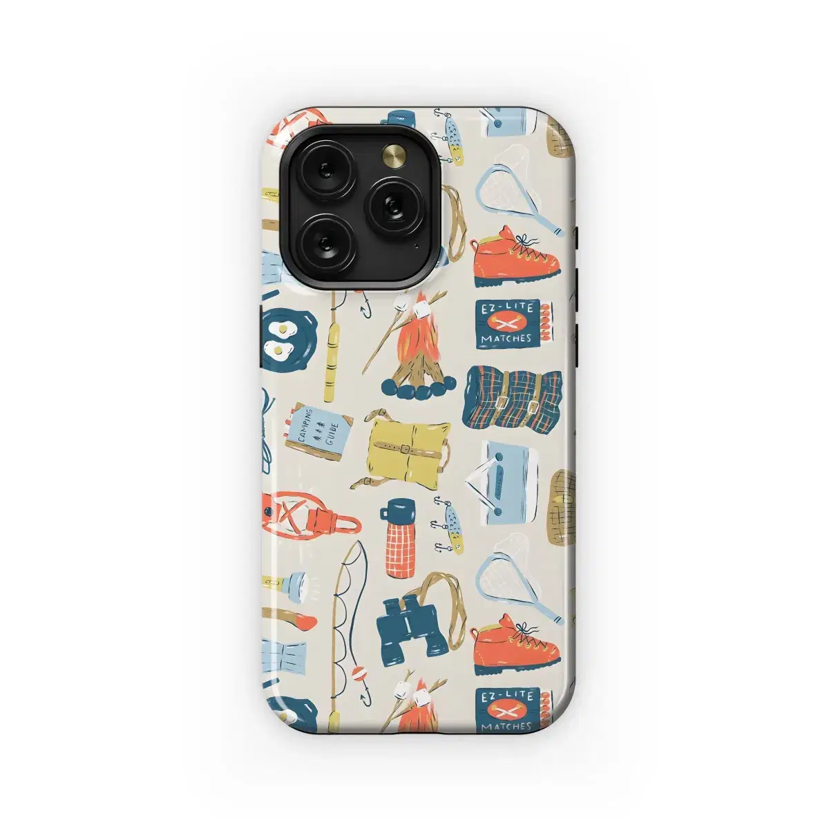 Essential Gear for Outdoor Adventure Phone Case iPhone Samsung Cover Pixel 5363 - Image 1