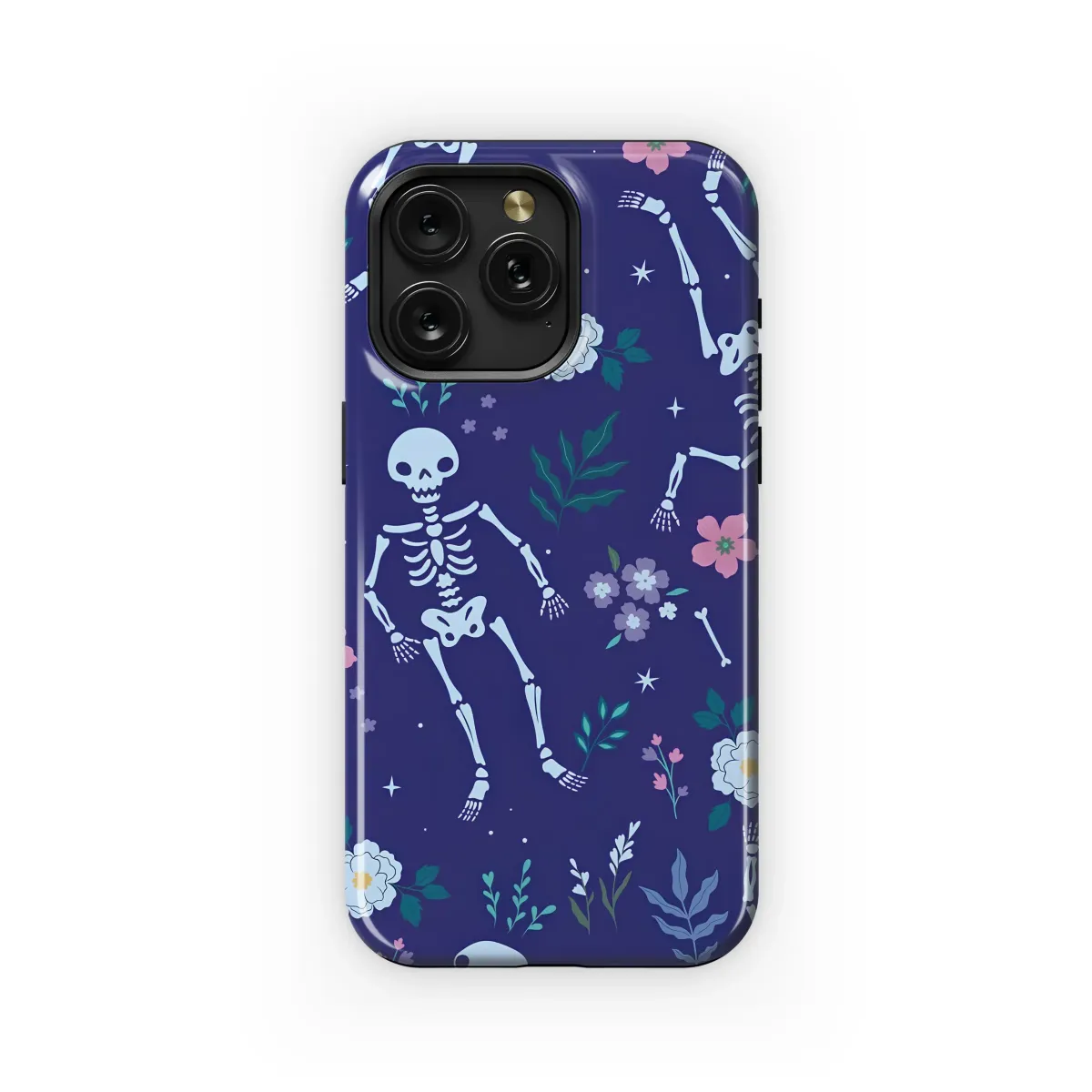 Eternal Bloom of Dancing Bones Phone Case iPhone Samsung Cover Pixel 6464 - Image 1