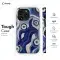 Evil Eye Drawing Wavy Phone Case iPhone Samsung Cover Pixel 1801 - Image 6