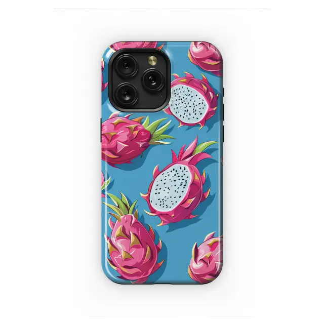 Exotic Dragon Fruit Summer Pop Phone Case iPhone Samsung Cover Pixel 8121