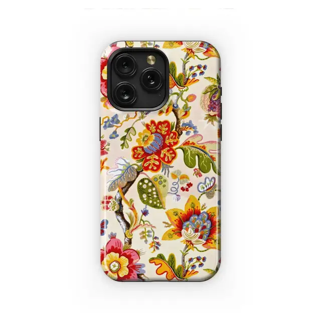 Exotic Floral Bloom Pattern Phone Case iPhone Samsung Cover Pixel 4903