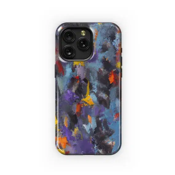 Expressionism Style Brushstrokes Painting Phone Case iPhone Samsung Cover Pixel 3312 - Image 1