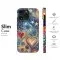 Expressionist Hearts and Stars Phone Case iPhone Samsung Cover Pixel 3452 - Image 7