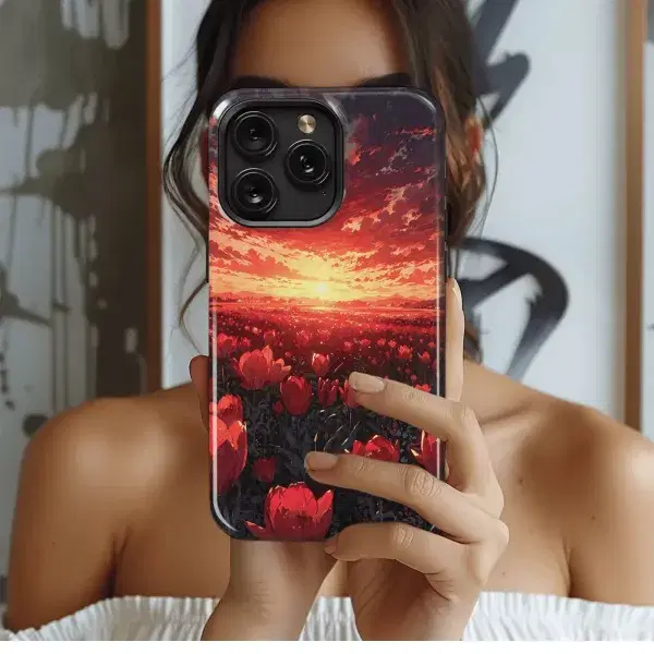 Fairytale Castle Sunset
 Phone Case iPhone Samsung Cover Pixel 4522 - Image 1
