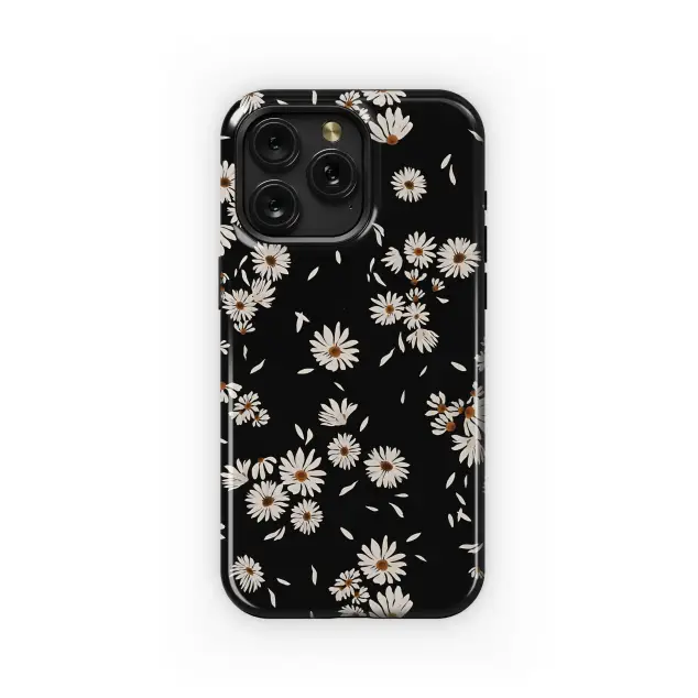 Falling Daisies in the Night. Phone Case iPhone Samsung Cover Pixel 6188