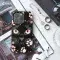 Fantasy Black Cat Pink Paw Phone Case iPhone Samsung Cover Pixel 1739 - Image 3