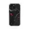 Fantasy Red Floral Black Cat Phone Case iPhone Samsung Cover Pixel 1741 - Image 1