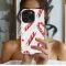Festive Candy Cane Christmas Pattern Phone Case Cover for iPhone 17 Pro Max 16 15 Plus 14 13 Mini SE Samsung S25 S24 Google Pixel 10 9 8448 - Image 2
