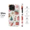 Festive Christmas Collage Holiday Ornament Pattern Phone Case Cover for iPhone 17 Pro Max 16 15 13 Samsung S25 S24 Pixel 8595 - Image 7