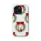 Festive Christmas Wreath Red Bow Holiday Print Phone Case Cover for iPhone 17 Pro Max 16 15 Plus 14 13 Mini Samsung S25 S24 Pixel 10 9 8608 - Image 1