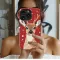 Festive Fawn in Falling Snow Phone Case iPhone Samsung Cover Pixel 7870 - Image 2