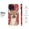 Festive Fawn in Falling Snow Phone Case iPhone Samsung Cover Pixel 7870 - Image 7