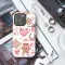 Festive Gingerbread Cookies Pink Holiday Pattern Phone Case Cover for iPhone 17 Pro Max 16 15 13 Samsung S25 S24 Pixel 8822 - Image 3