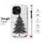Festive Midnight Snowfall Tree Art Phone Case iPhone Samsung Cover Pixel 8055 - Image 6