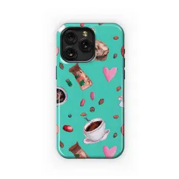 Festive Watercolor Food Phone Case iPhone Samsung Cover Pixel 3541 - Image 1
