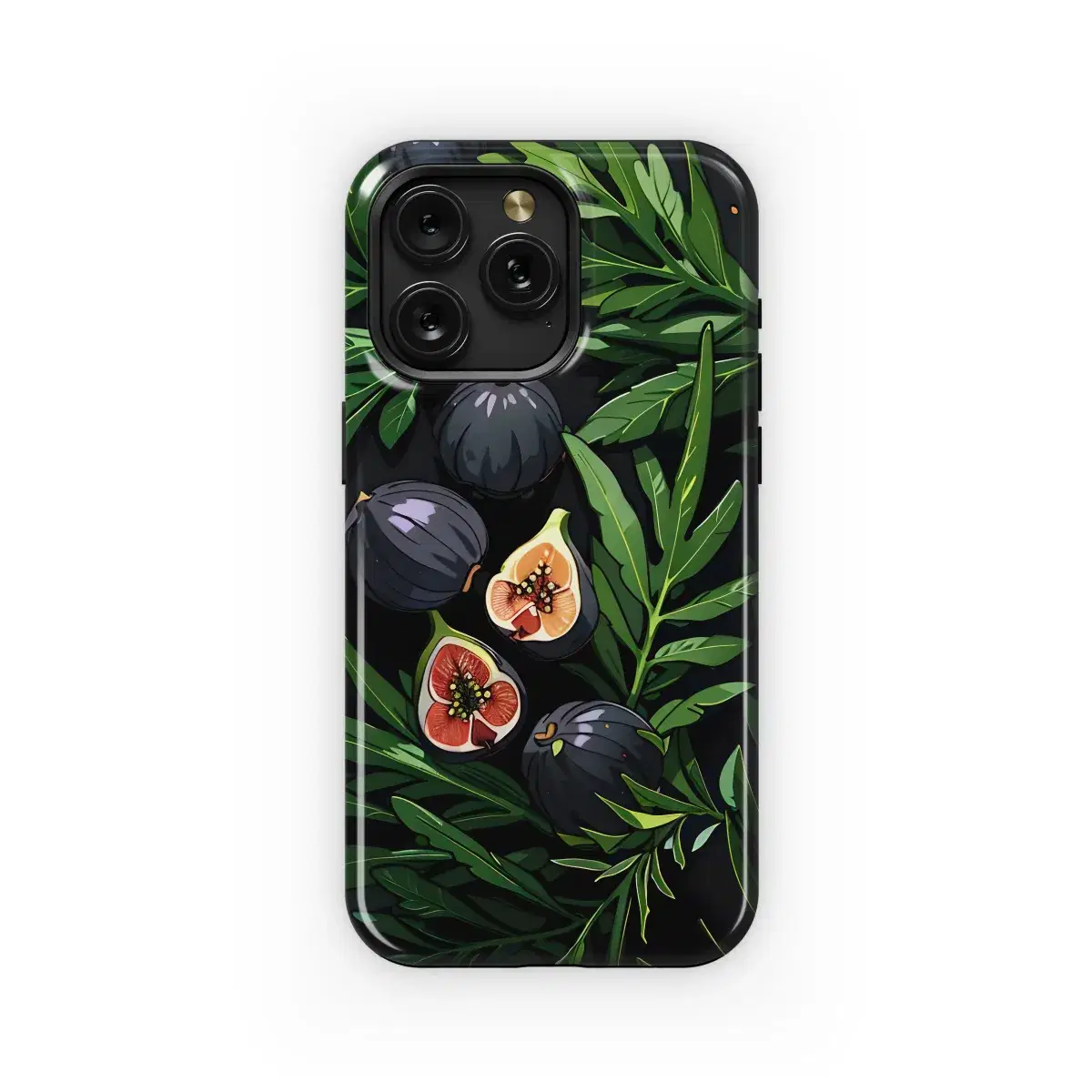 Figs & Leaves Pattern
 Phone Case iPhone Samsung Cover Pixel 4248 - Image 1
