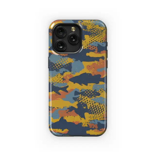 Fish Camouflage Phone Case iPhone Samsung Cover Pixel 3450